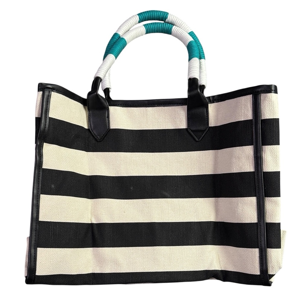 Victoria’s Secret Sea Sand Sun Canvas Beach Tote Bag - Picture 2 of 9